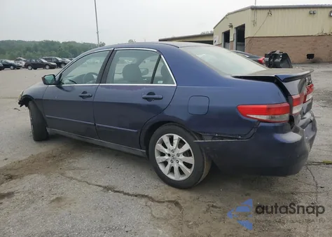 2003 Honda Accord Lx z USA, uszkodzony, nr VIN 1HGCM56353A018784